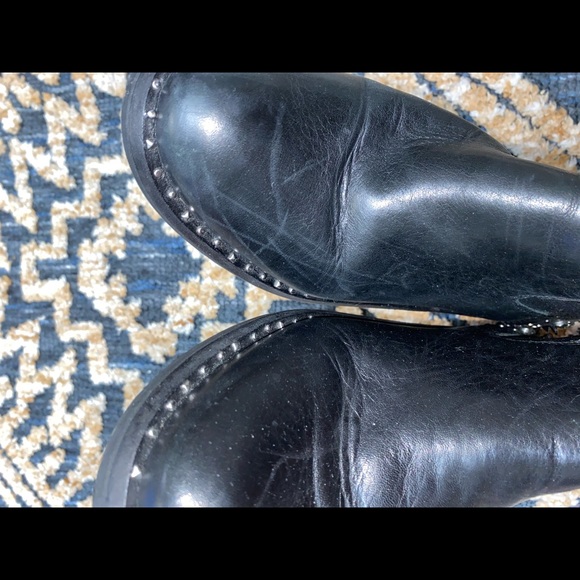 Sam Edelman Dover Silver Spike Chelsea Boot - Picture 9 of 12